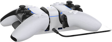 RAPTOR Laddare för Spelkonsol Dual PS4/PS5