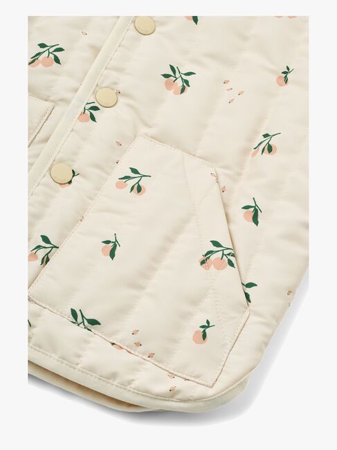 Liewood Bea Quiltad Jacka , Peach / Sea Shell LW19893-1542-3133_4c.jpg