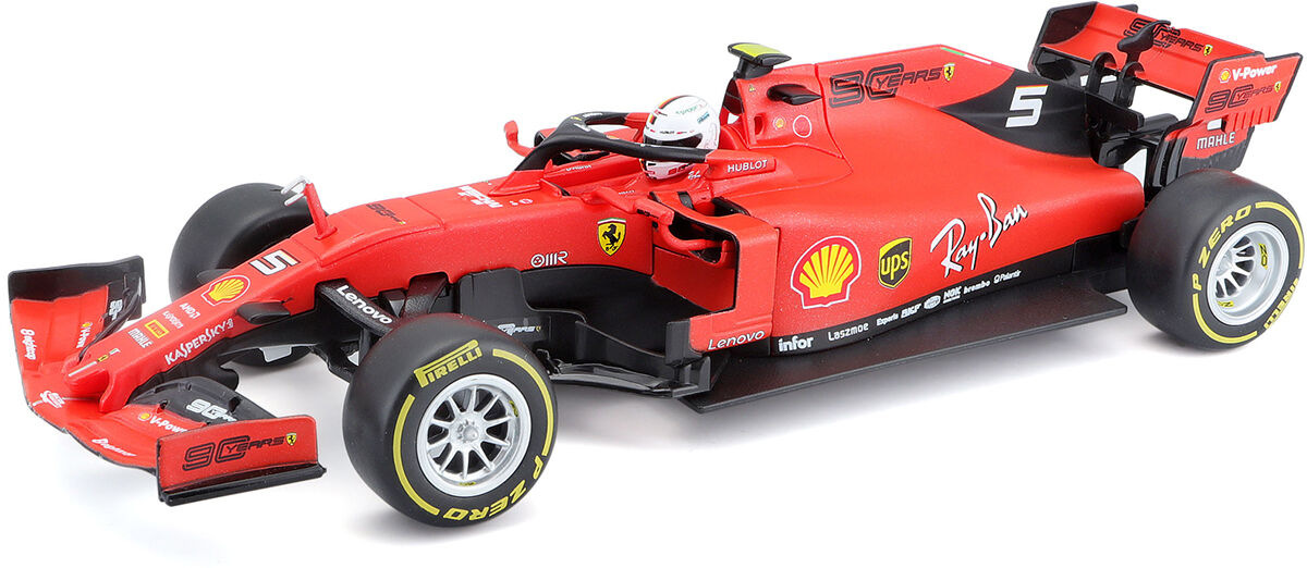 MaistoTech 1:24 Premium Radiostyrd Bil F1 Ferrari SF90 Vettel 2,4 GHz