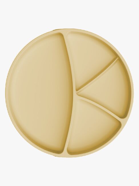 Everyday Baby Tallrik Silikon, Gul