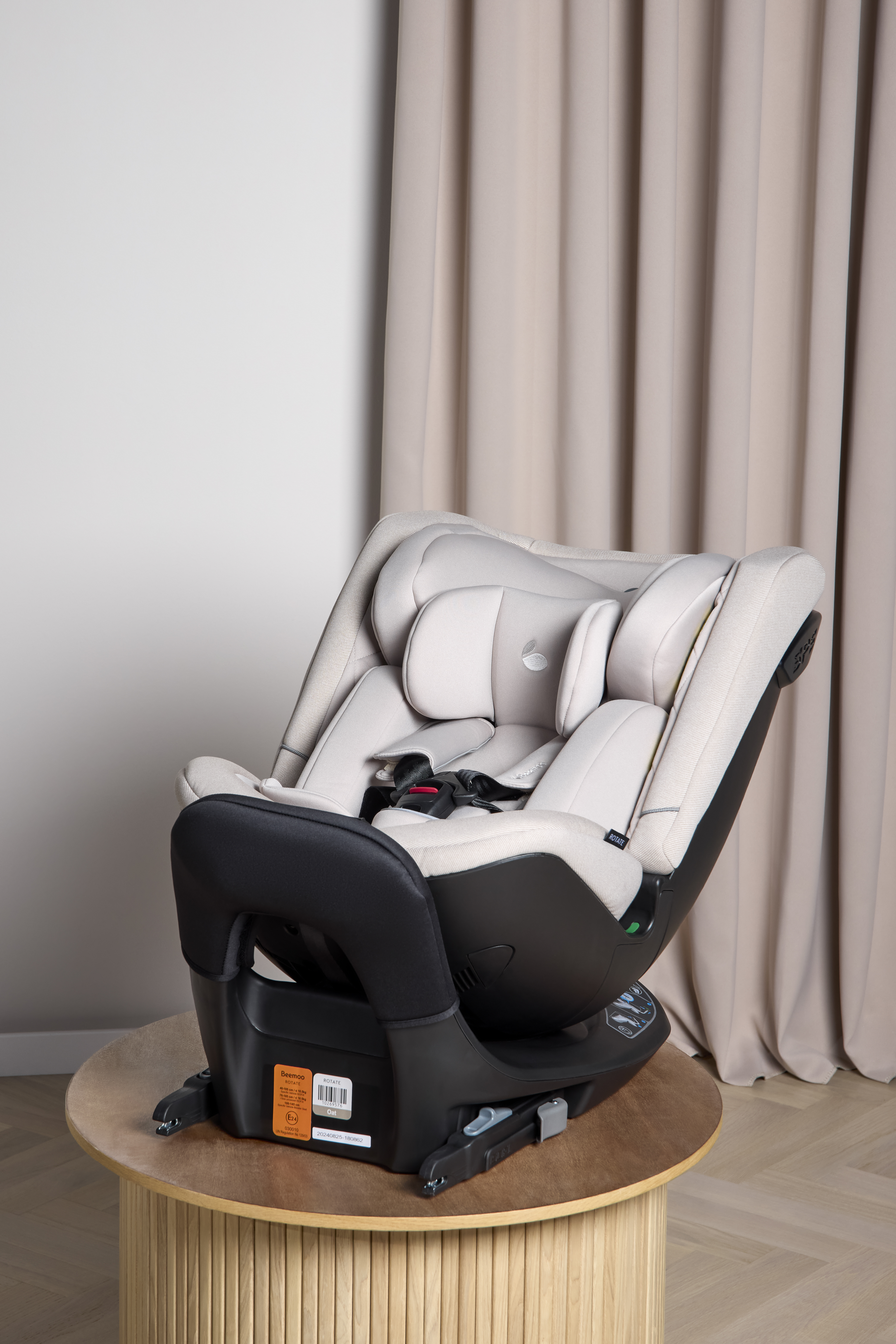 Beemoo Rotate i-Size Bilbarnstol, Oat