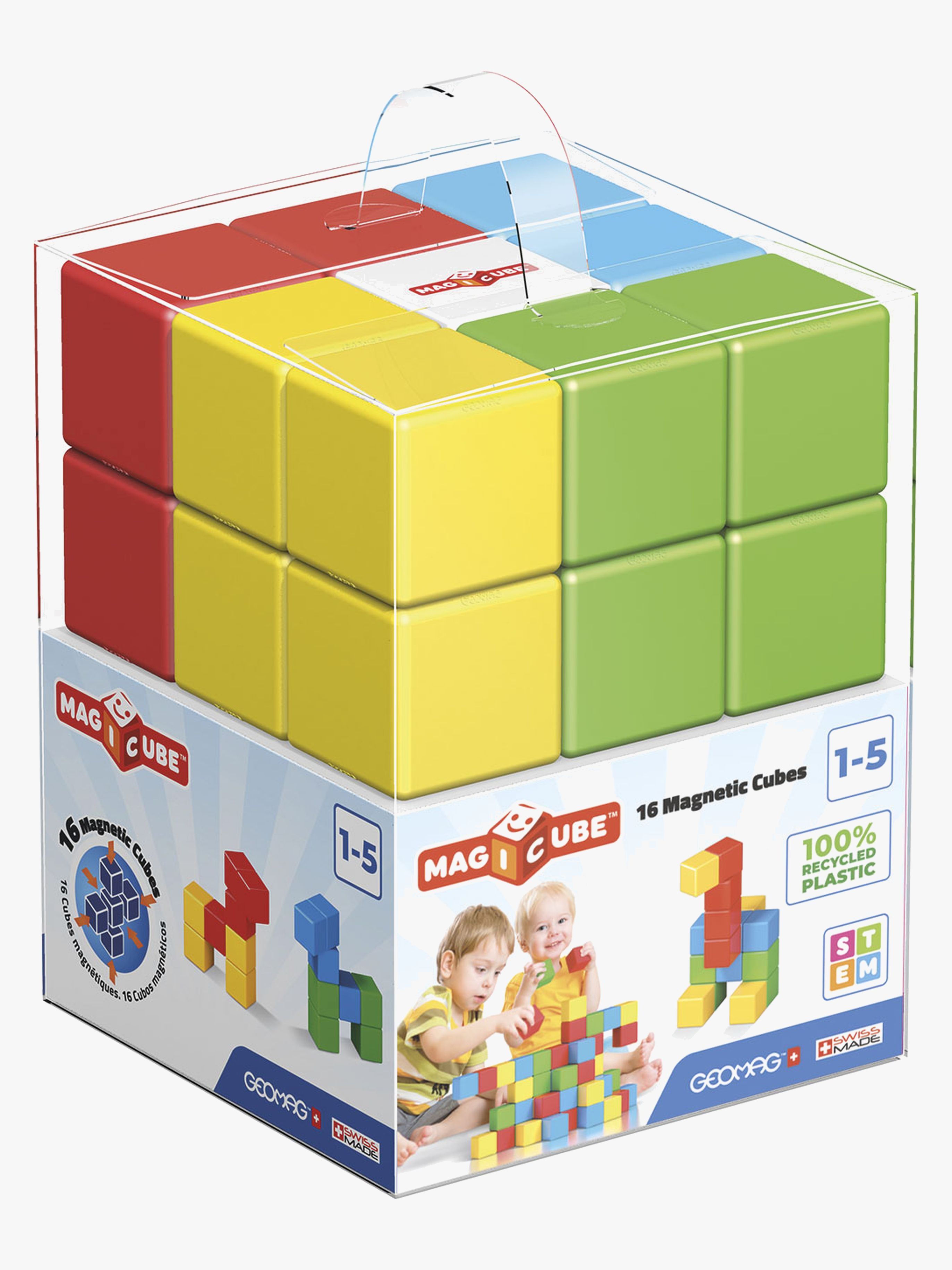 Geomag Magicube Byggsats Full Color Crystal 16 Delar
