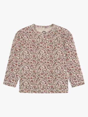 Mikk-Line Trøje Merinomix, Floral Sketch