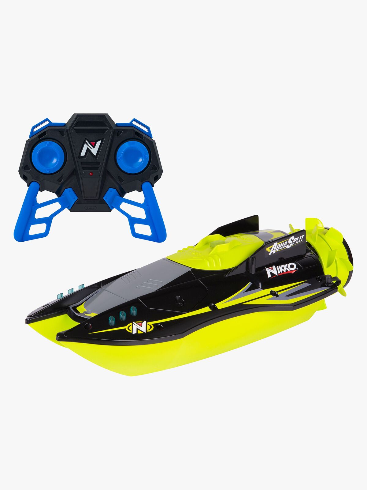 Nikko Aquasplit Radiostyrd Båt, Neongrön