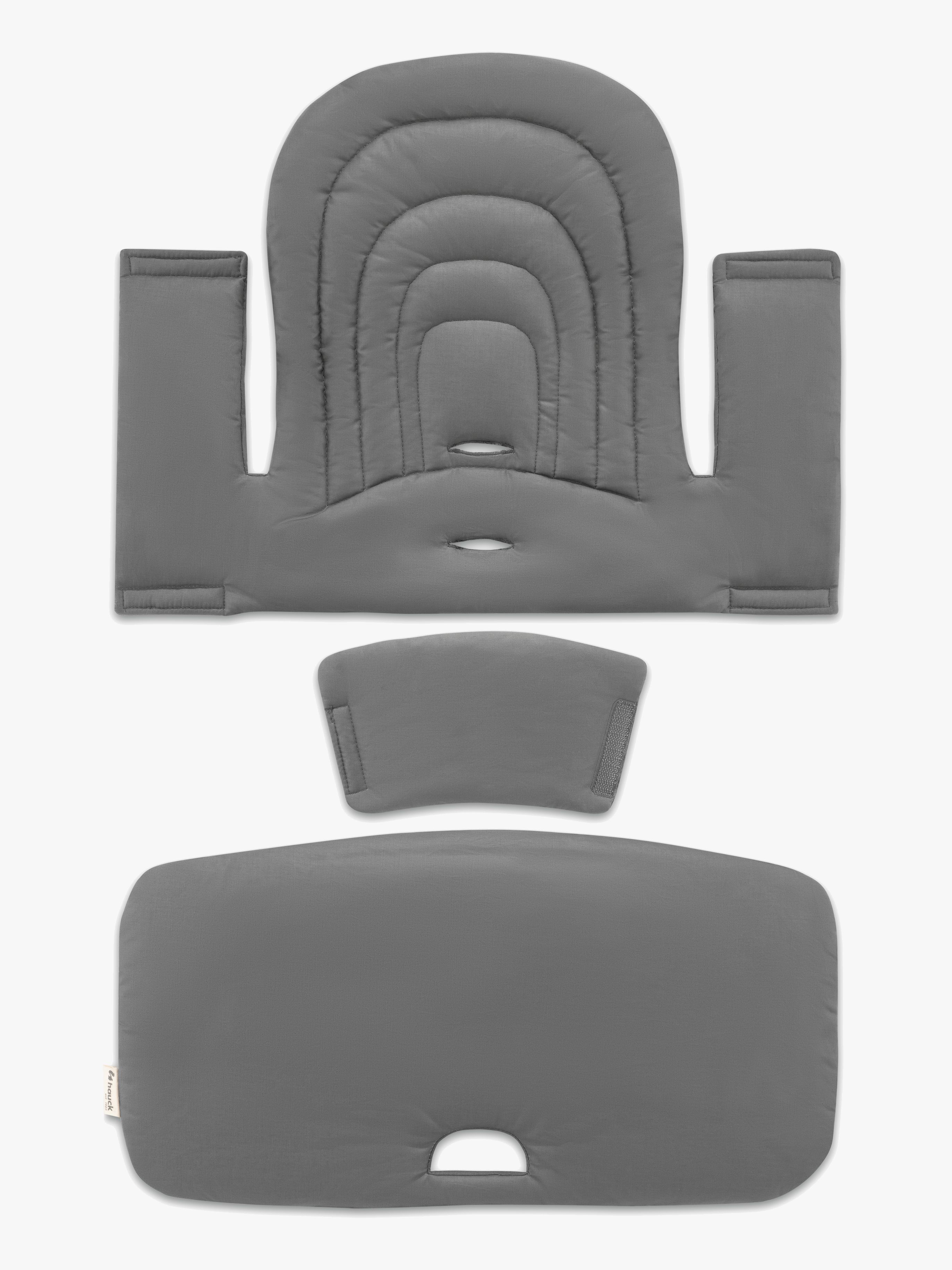 Hauck Babyset Matstolsdyna, Dark Grey
