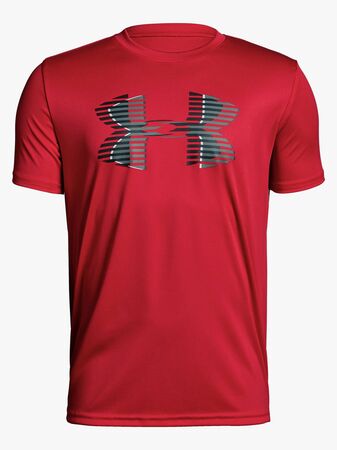 Under Armour Solid T-Shirt, Red