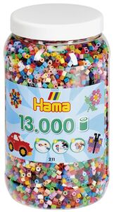 Hama Midi Pärlor 13000 st Mix 68