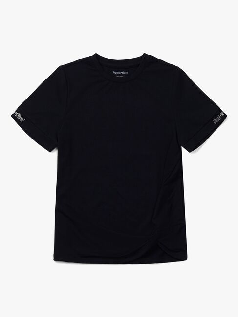 Hyperfied Jersey Knot Logo Top, Anthracite