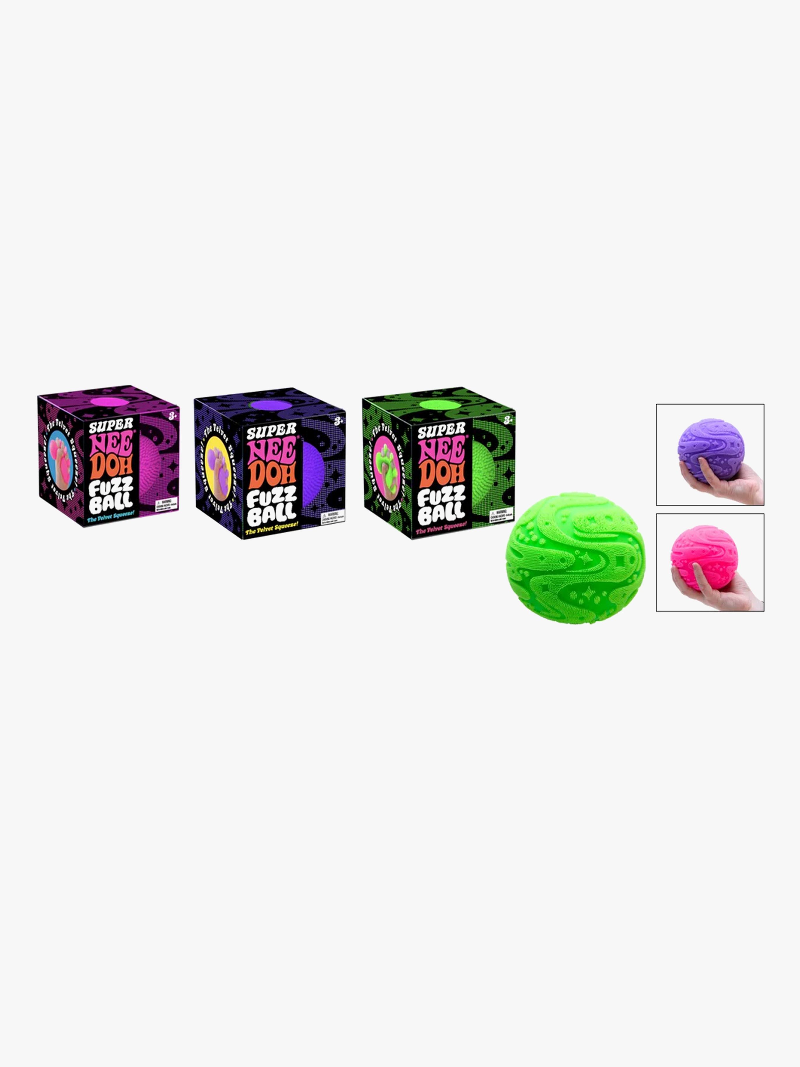 NeeDoh Stressboll Super Fuzz Blandad