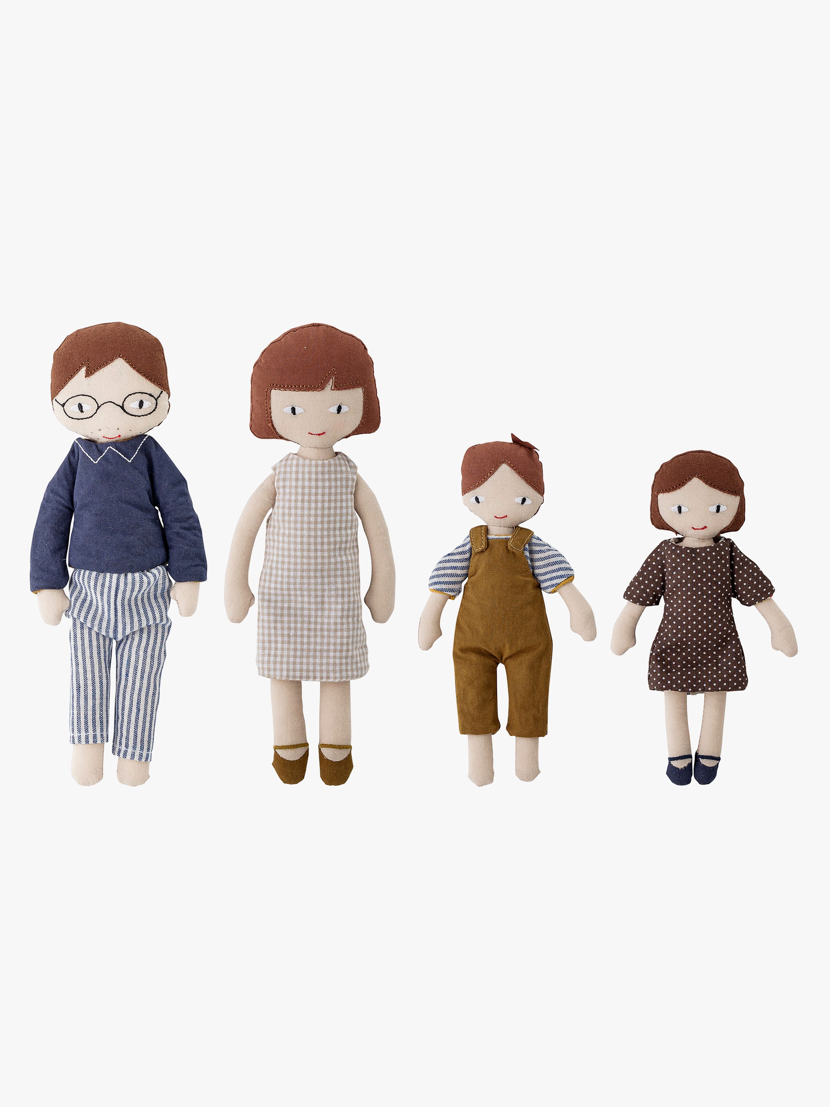 Bloomingville MINI Dockor Familjen Webster 4 st