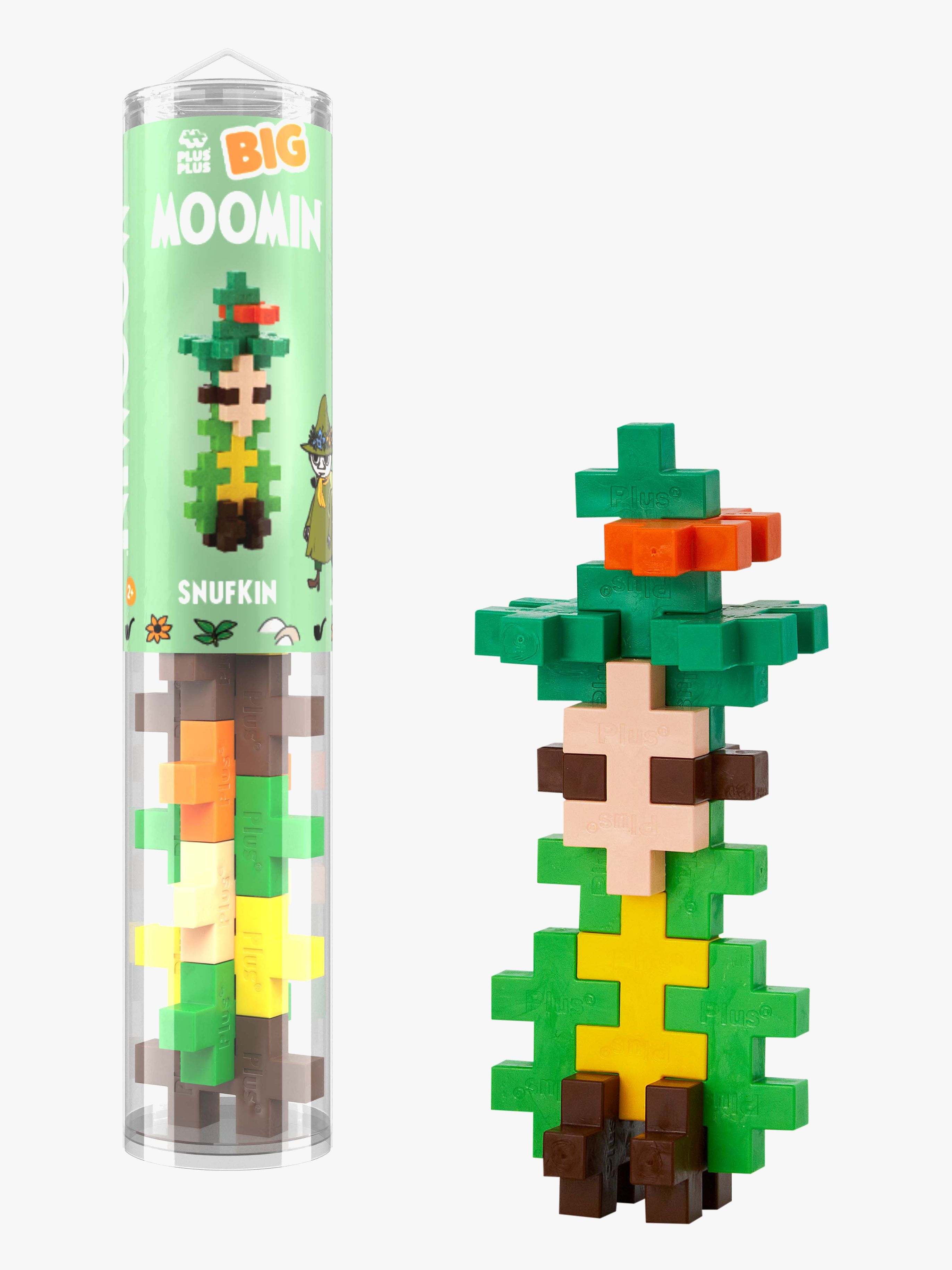 Plus Plus Big Mumin Tube Snusmumriken Byggset 15 Delar