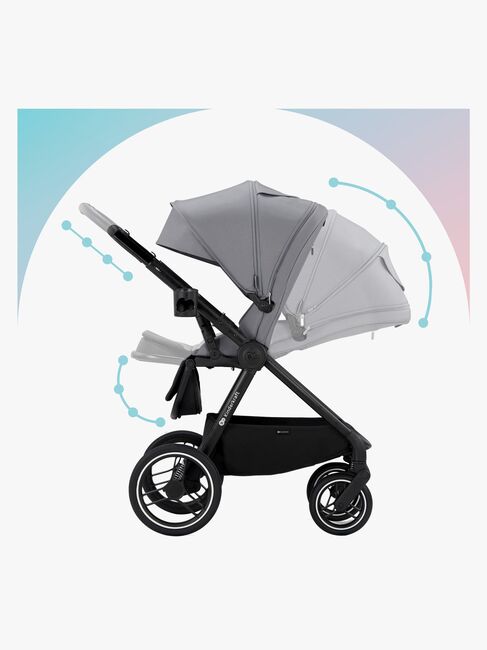 Kinderkraft NEA 2-in-1 Duovagn, Midnight Black