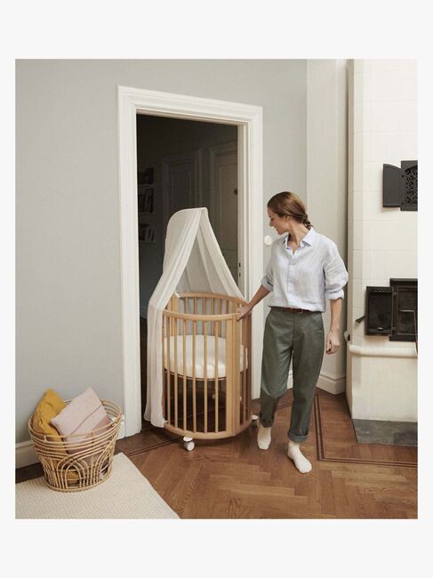 Stokke Sleepi Mini  Med Madrass, Trä