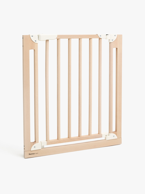 Beemoo SAFE Guard Schutzgitter 73–80 cm, Natural Wood