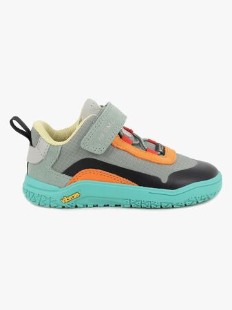 Primigi Pyr GTX Barefoot Sneakers, Green/Orange