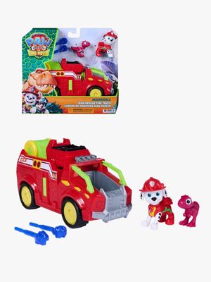 Paw Patrol Dinosaurfilmen Dino Rescue Køretøj Med Figur Marshall