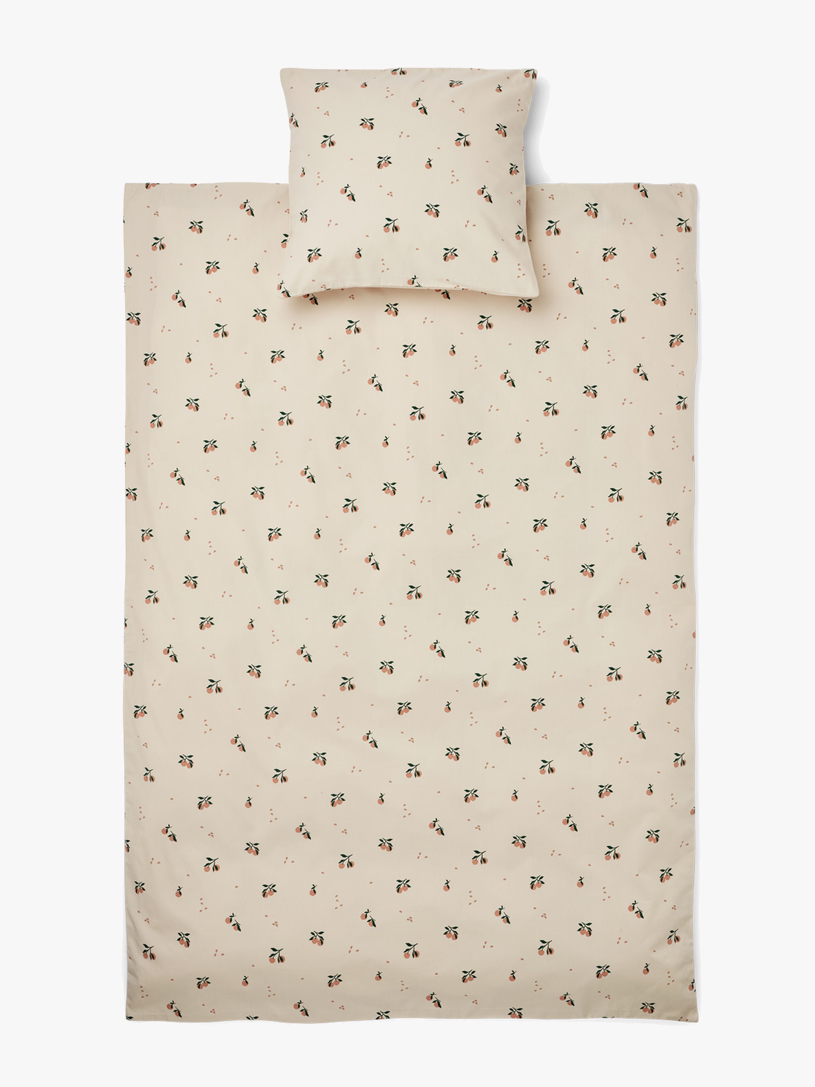 LIEWOOD Carmen Baby Bäddset 70x100, Peach/Sea Shell