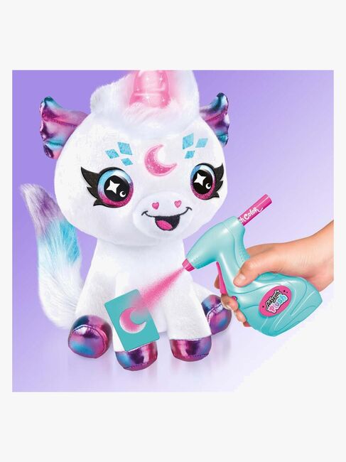 Canal Toys Airbrush Plush Neon Gosedjur Enhörning