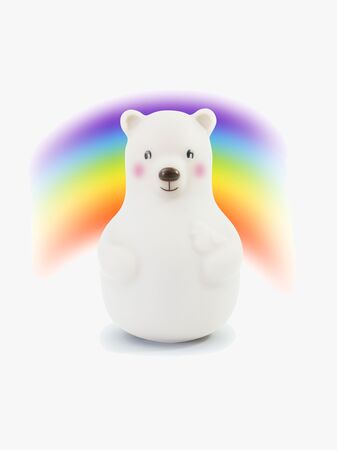 Pabobo Nattlampa Färgsensor Björn