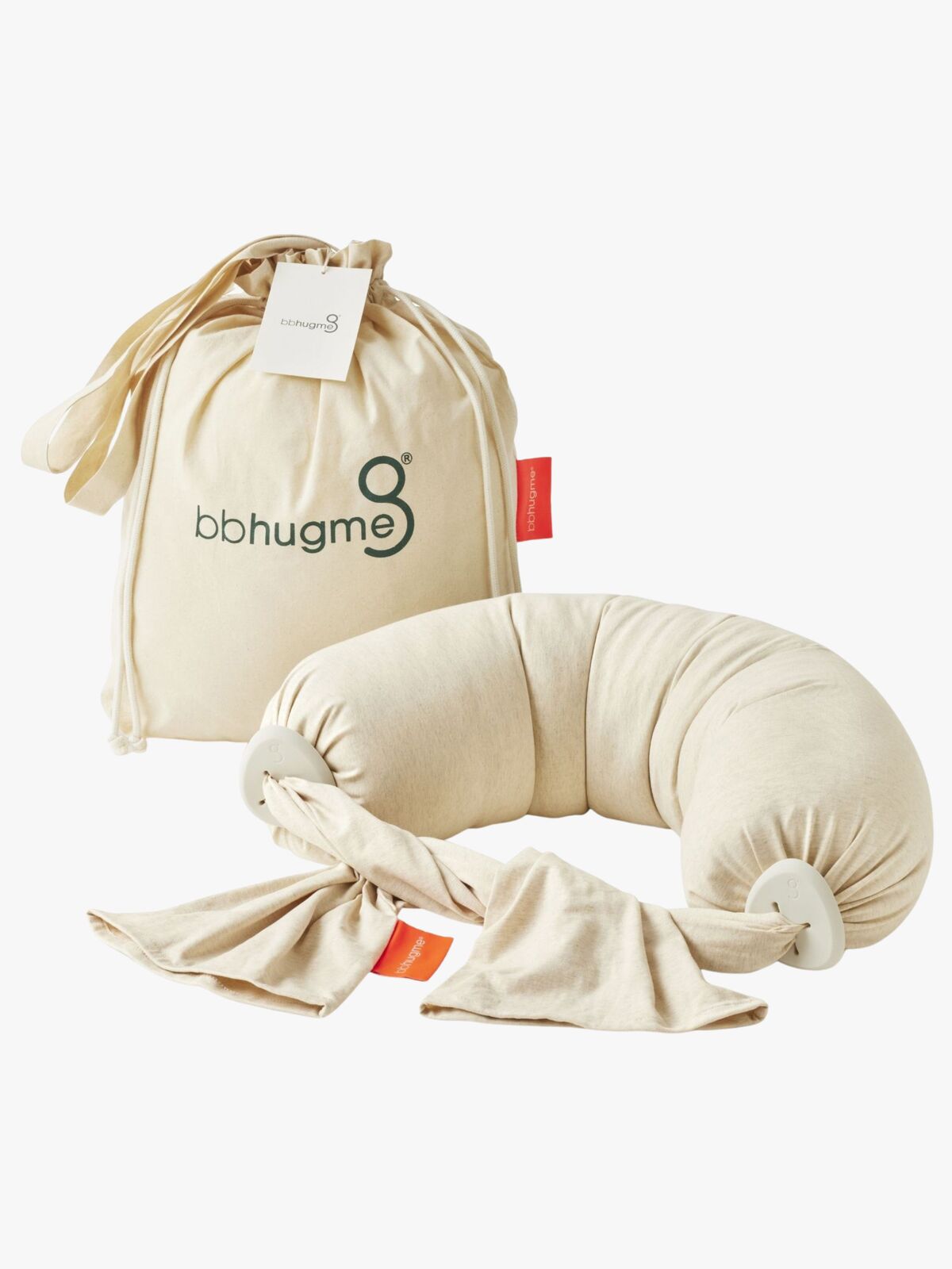 bbhugme Amningskudde, Soft White