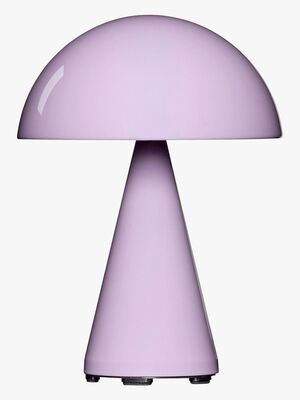 Hübsch Mush  Bærbar Lampe, Light Purple
