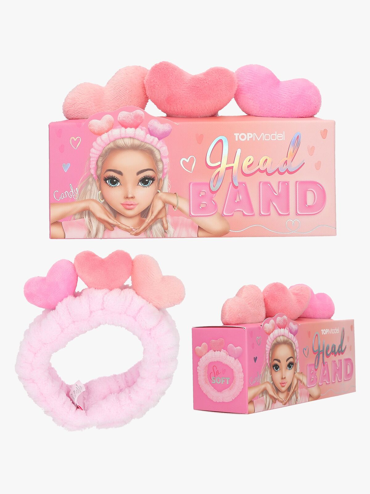 TOPModel BEAUTY and ME Hårband Hjärtan