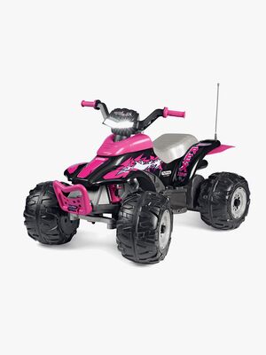 Peg Perego Corral T-Rex Fyrhjuling 330W, Rosa