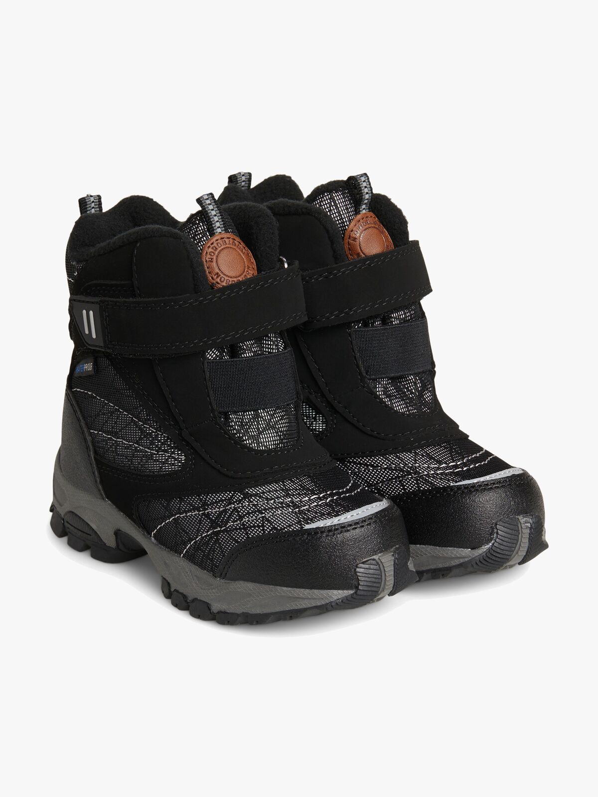 Nordbjørn Polar Reflective Vinterkängor, Black