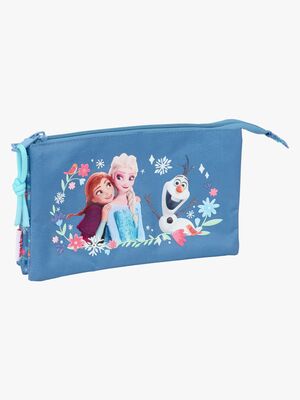 Disney Frozen Trippelpennfodral, Blå