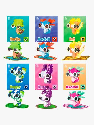 Plus Plus Byggset med Djur 6-Pack