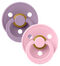 BIBS Colour Napp 2-pack Latex Stl 1 Rund, Lavender/Baby Pink