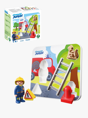 Playmobil Junior 72088 Playmobil Junior Brandvæsen-puslespil