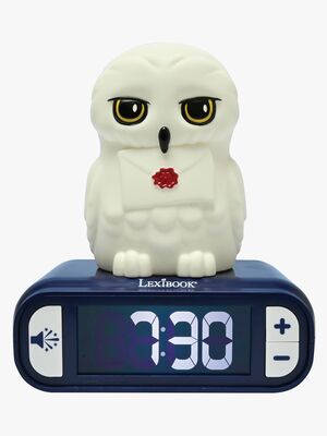 Harry Potter Hedwig Digitalt Vækkeur med Natlampe