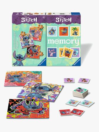 Ravensburger Disney Lilo & Stitch Pussel 3-i-1 + Memory