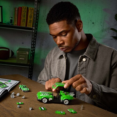 Mattel Brick Shop Hot Wheels Speed Series Brick Shop Hot Wheels Byggset Custom ’68 Camaro 289 Delar