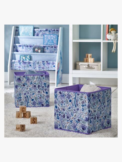 Disney Frozen Förvaringslådor 2-Pack, Lila