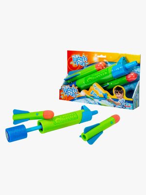 Simba Toys Water Fun 2-i-1 Vattenraket med 2 Raketer