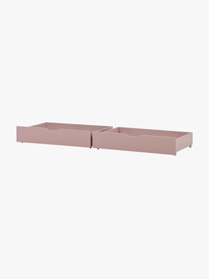 Hoppekids Sengeskuffe 2-pak, Pale Rose
