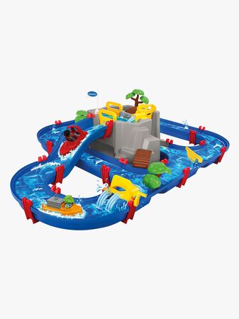 AquaPlay Mountain Lake Fyra Lekstationer Kanalsystem