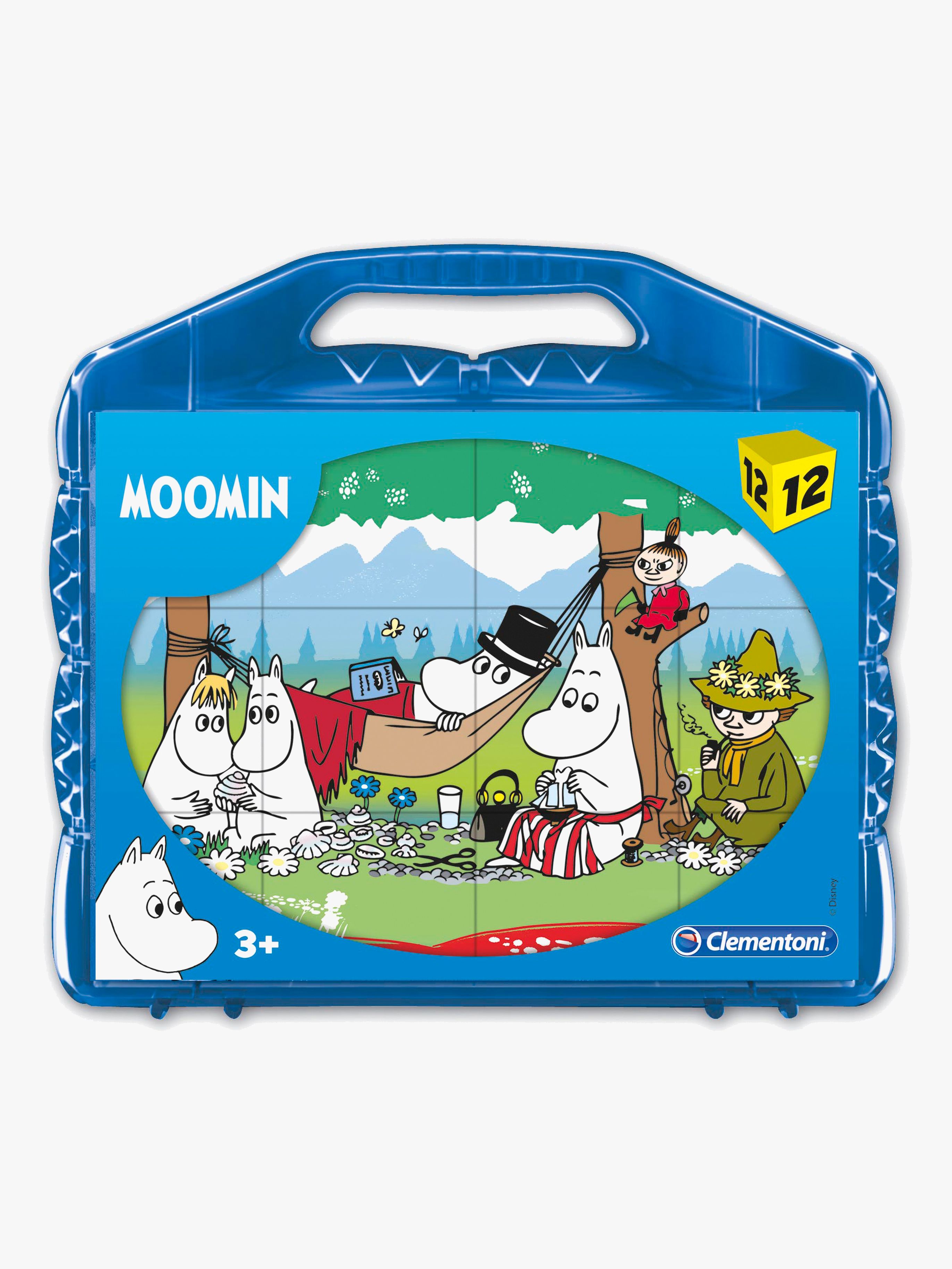 Clementoni Mumin Kubpussel 12 Bitar