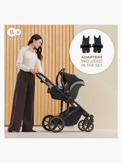 Kinderkraft Prime 2 2-in-1 Duovagn, Dark Green