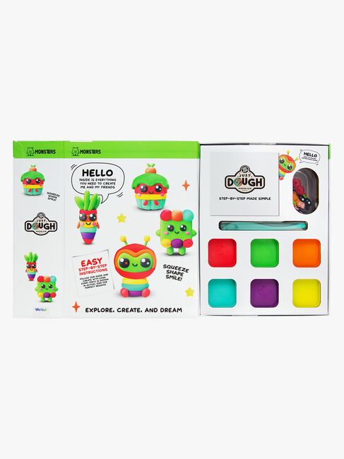 Just Dough Modellera Alien 57 g, 6-Pack