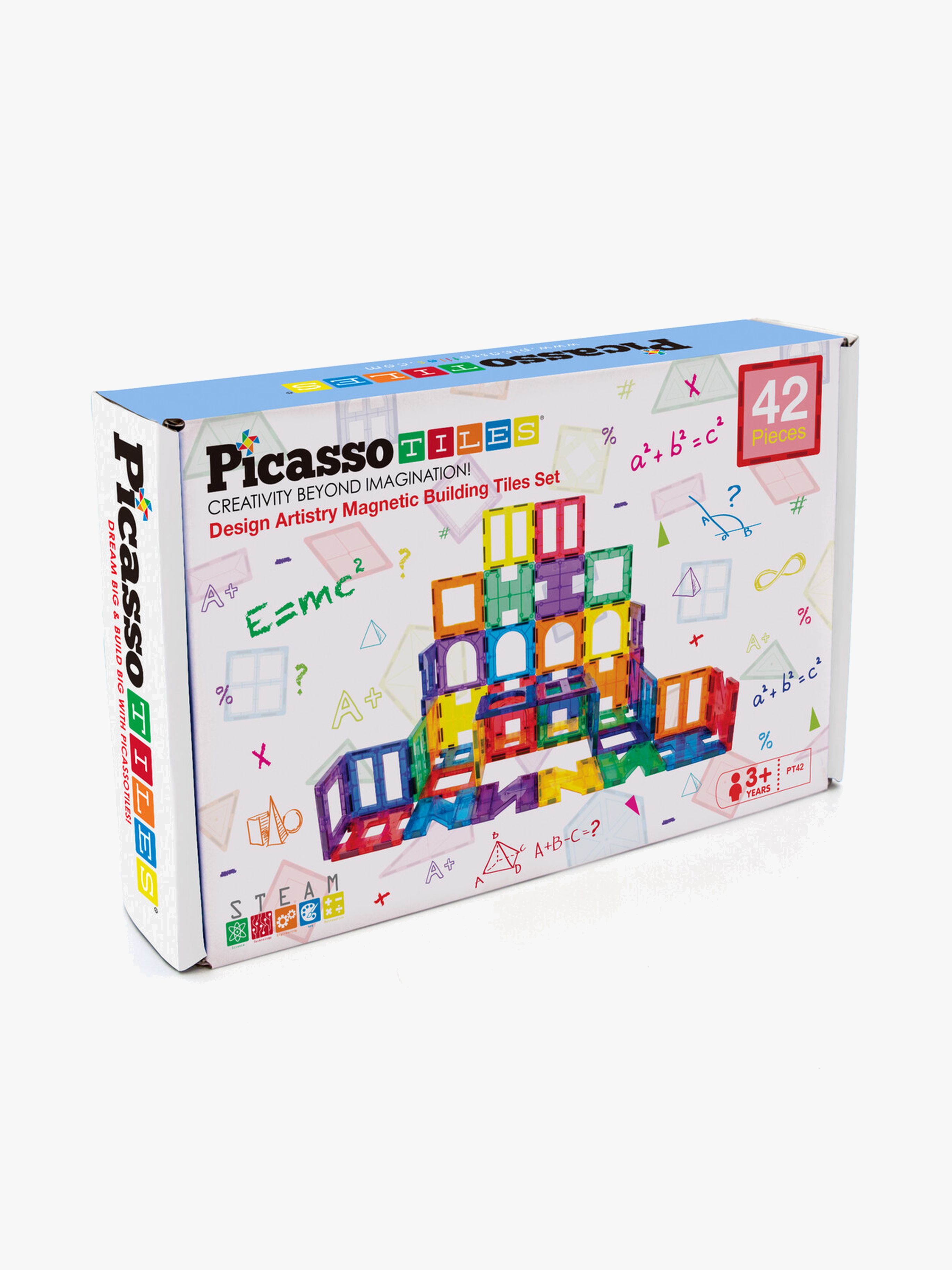 PicassoTiles Artistry Magnetisk Byggsats 42 Delar