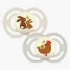 MAM Perfect Night Napp Silikon 2-Pack 6-16m, Neutral