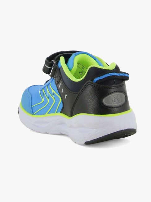 Leaf Varberg Blinkande Sneakers, Blue/Black
