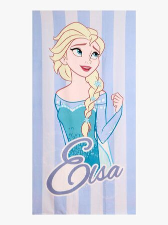 Disney Frozen Strandhandduk, Ljusblå