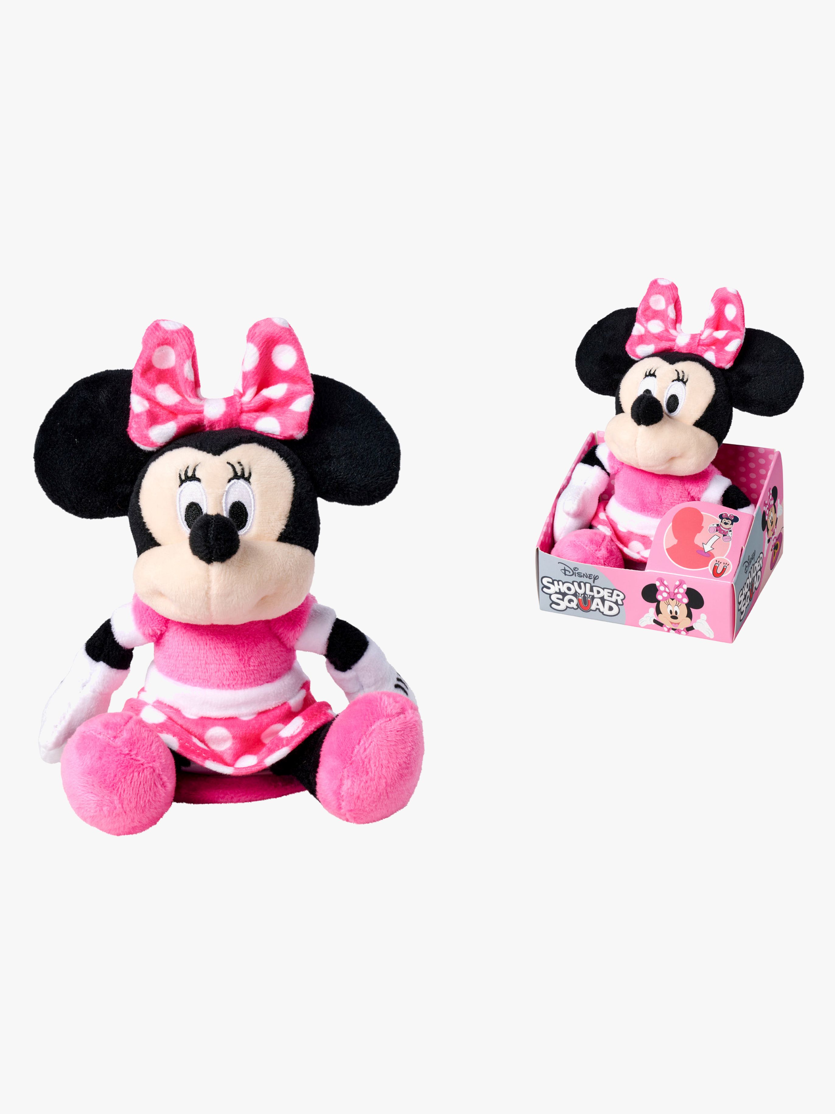 Disney Musse Pigg Mimmi Pigg Magnetisk Axelkompis 12 cm