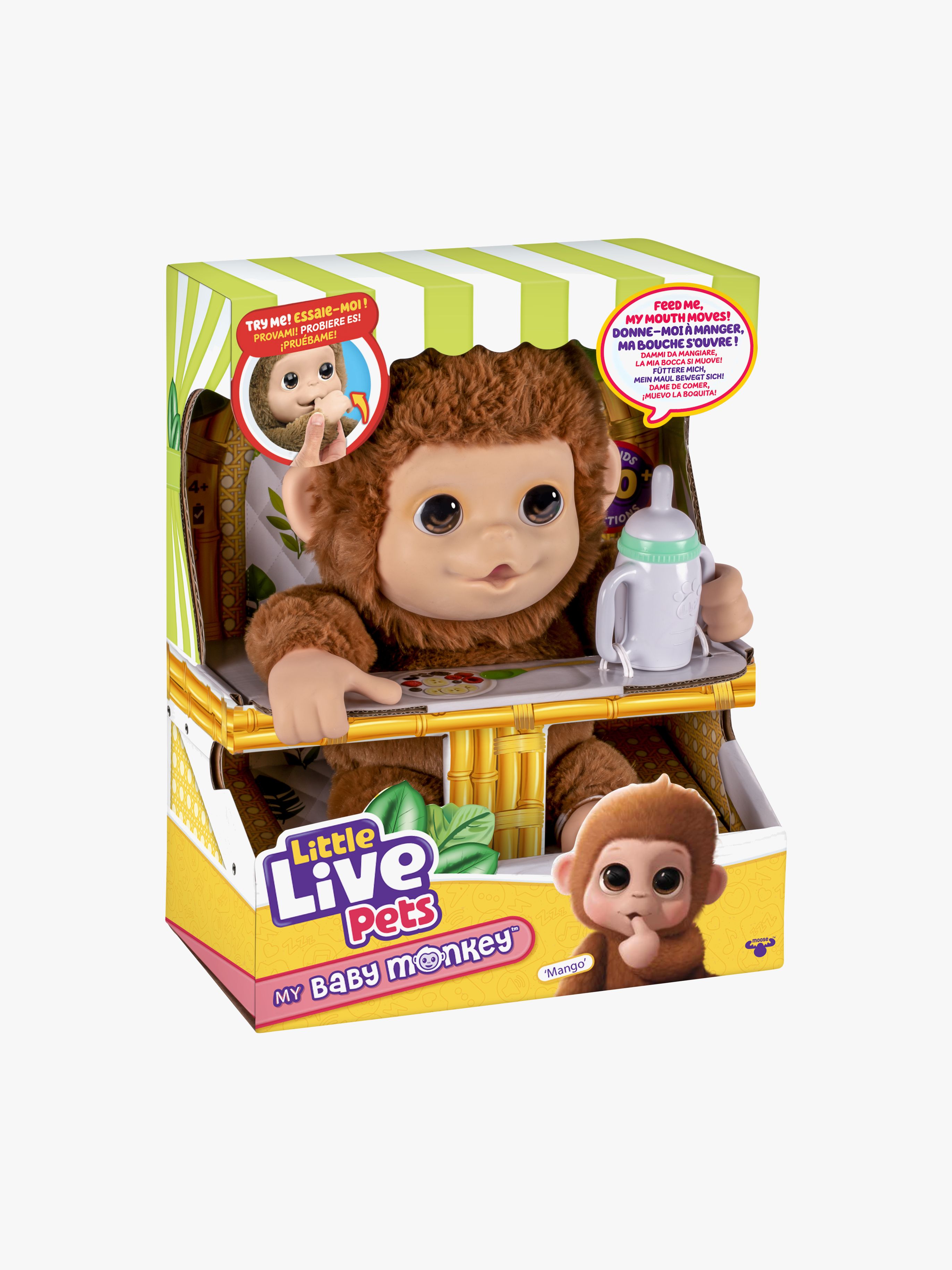 Little Live Pets Interaktivt Gosedjur My Baby Monkey