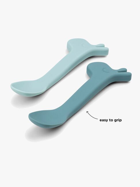 Done By Deer Lalee Skedar 2-pack, Blå