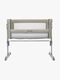 Joie Roomie Glide Bedside Crib och Resesäng, Almond